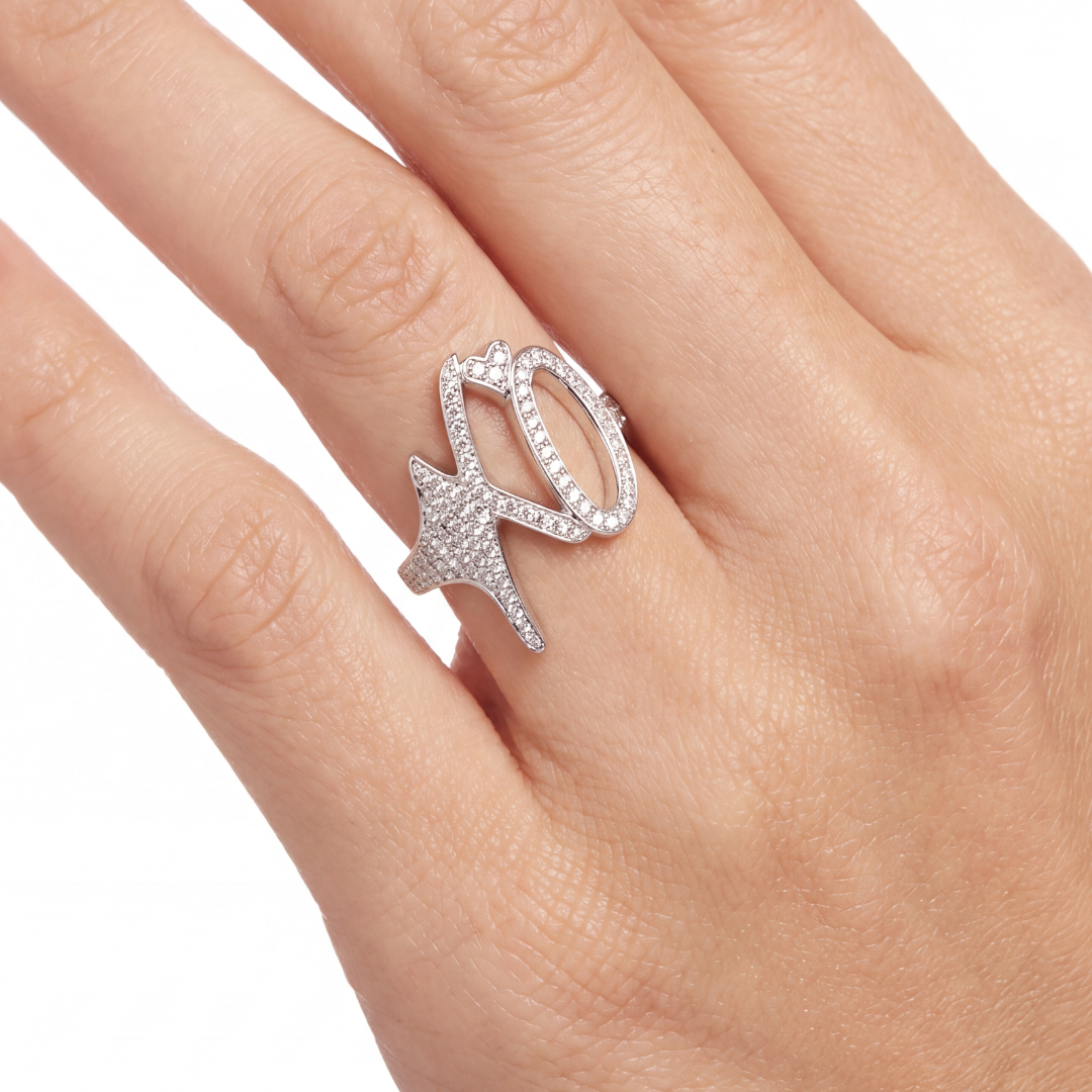 Diamond XO Ring